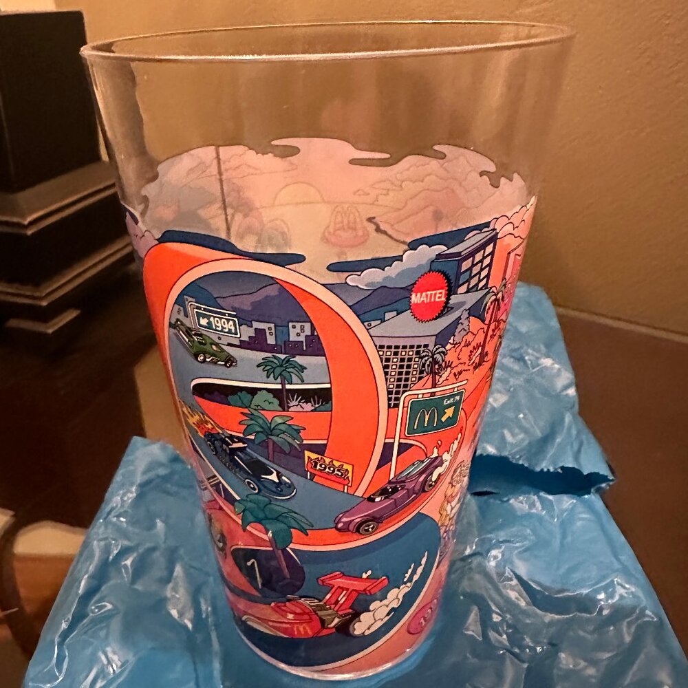McDonald’s 2024 Collector's Meal Cup Hot Wheels Barbie